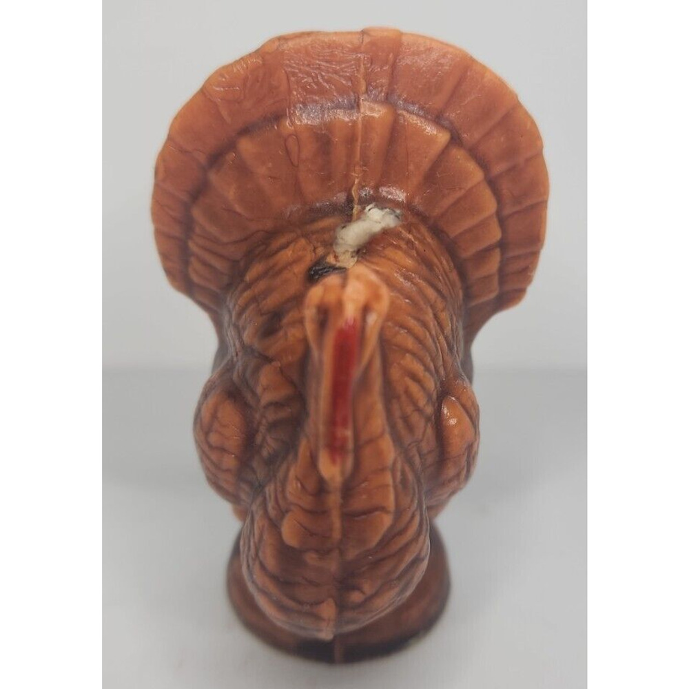 Vintage Gurley Thanksgiving‎ Turkey Candle 2.5" SKU H69